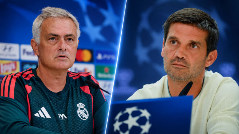 Real Madrid and Inter Milan managers at Champions League press conferences