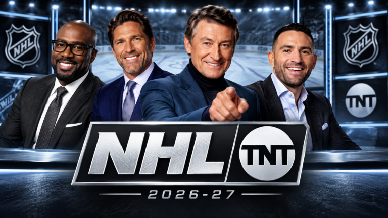 NHL on TNT 2026–27 broadcast team