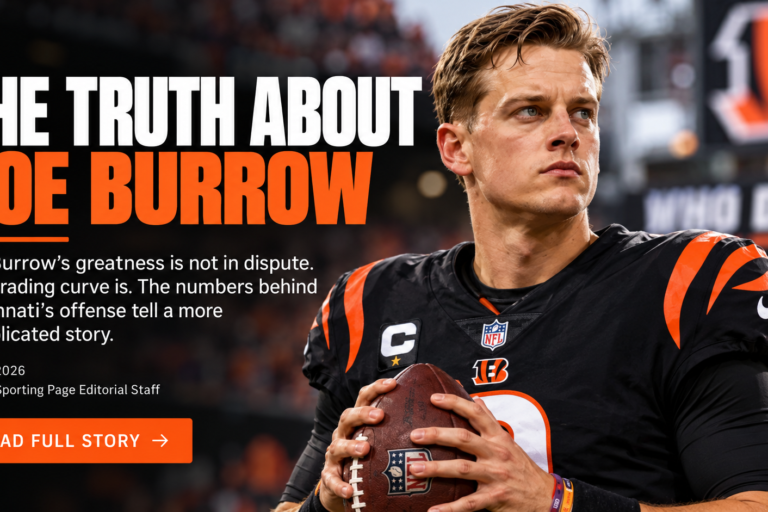 Joe Burrow, QB for the Cincinnati Bengals
