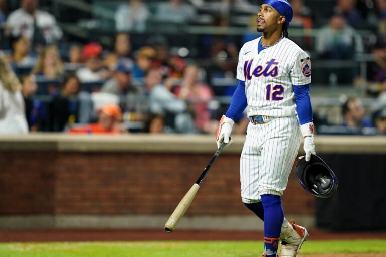 Francisco Lindor during the Mets–Orioles game at Citi Field on September 16, 2026.