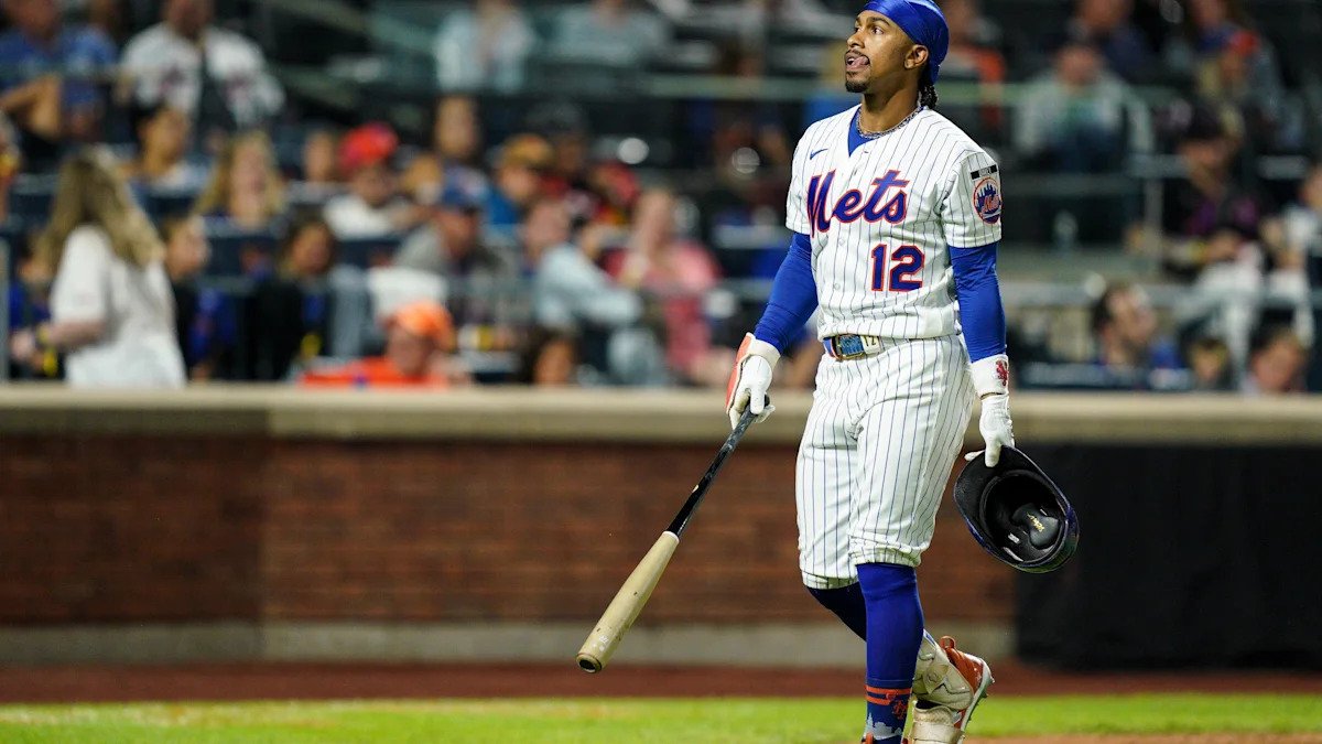 Francisco Lindor during the Mets–Orioles game at Citi Field on September 16, 2026.