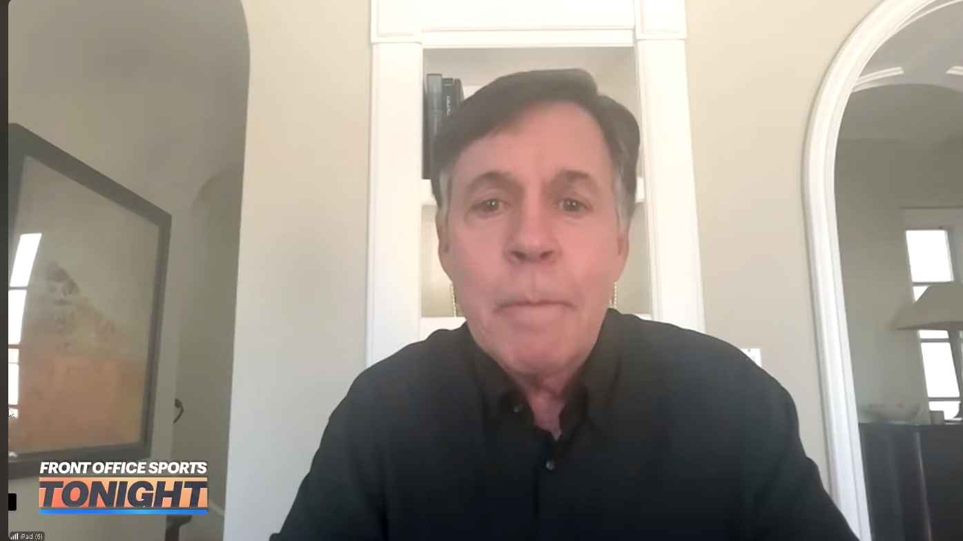 Bob Costas discusses sports gambling during his Front Office Sports Tonight interview.