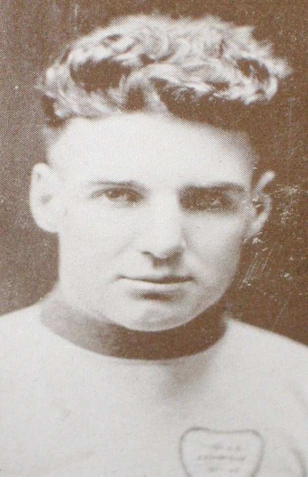 Babe Dye wearing a Toronto St. Patricks uniform.