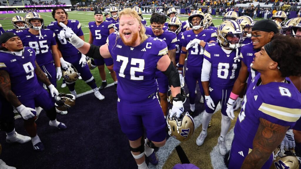A Washington Huskies football player.