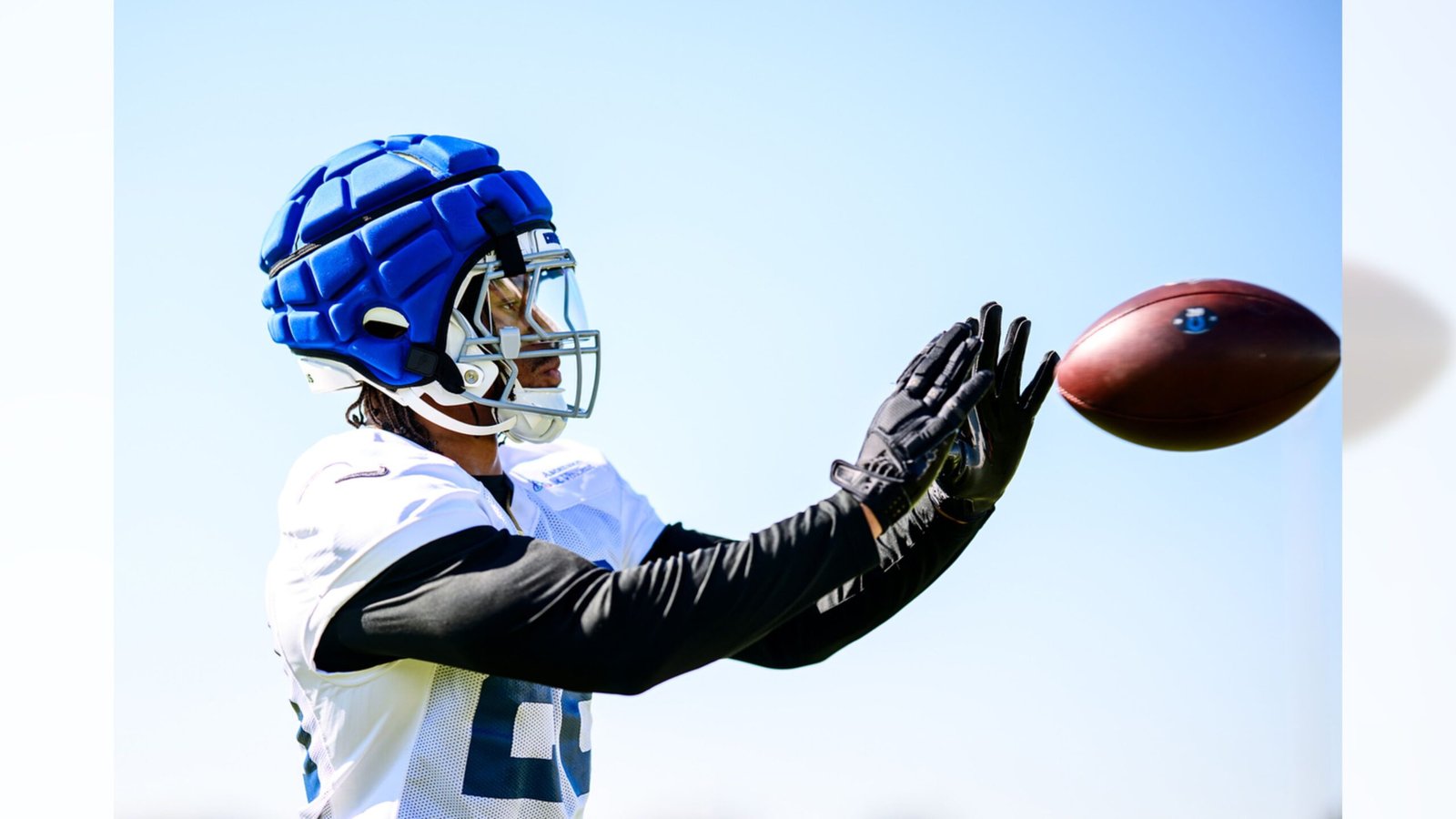 Jonathan Taylor during Colts practice on October 22, 2026.