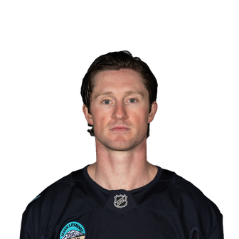 Jared McCann in his official Seattle Kraken portrait for the 2026–27 season.