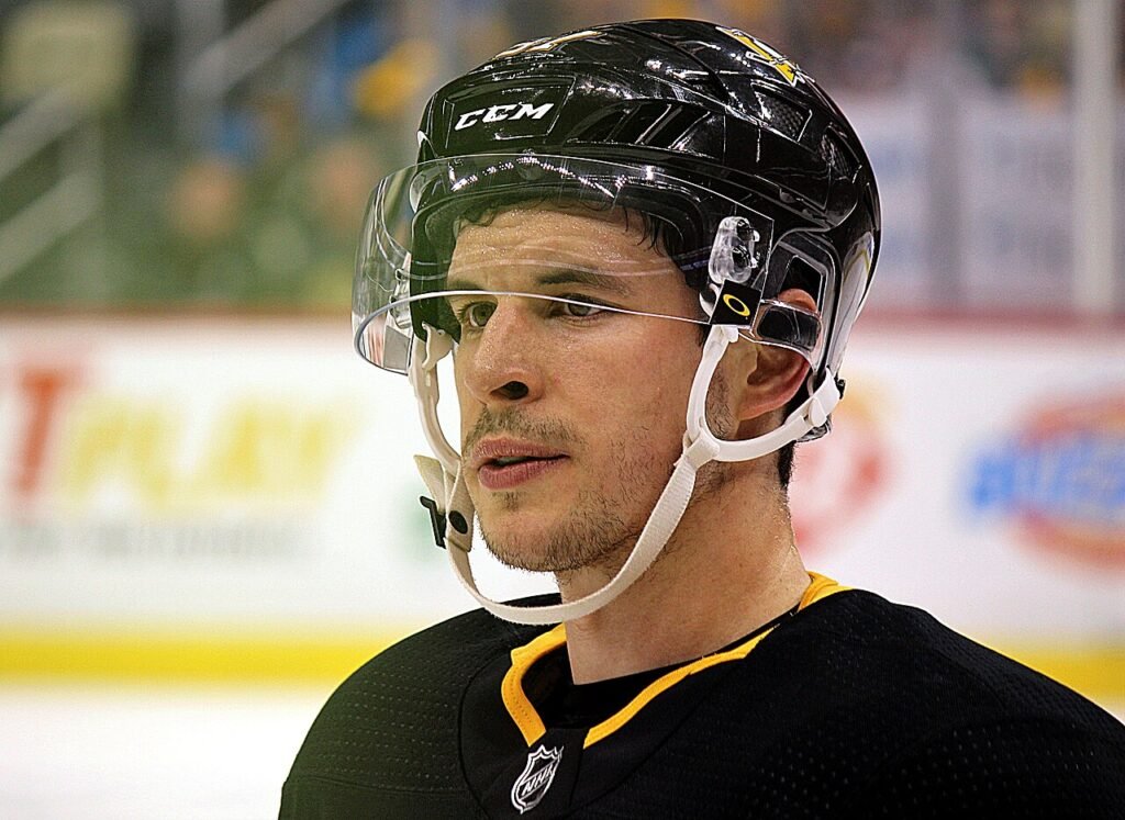 Sidney Crosby during Pittsburgh’s game against Toronto in December 2017