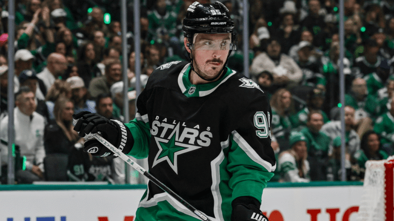 Matt Duchene in a Dallas Stars uniform.