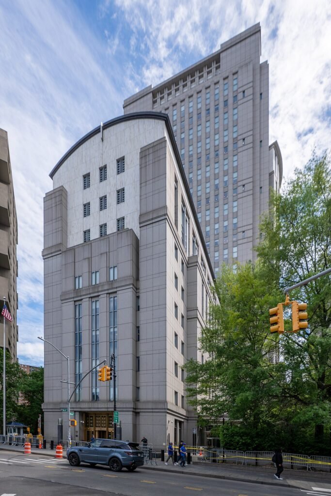 Daniel Patrick Moynihan United States Courthouse exterior in New York