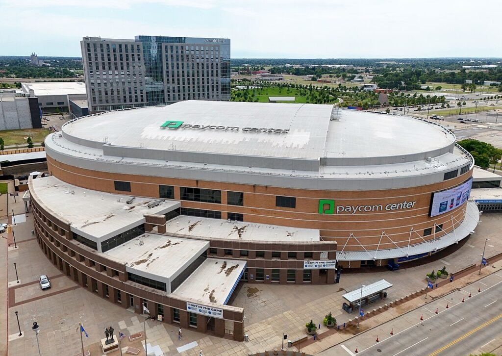 Paycom Center in Oklahoma City in August 2024.