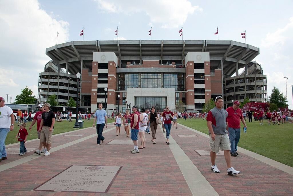 Bryant-Denny Stadium in Tuscaloosa in April 2010. File photograph.