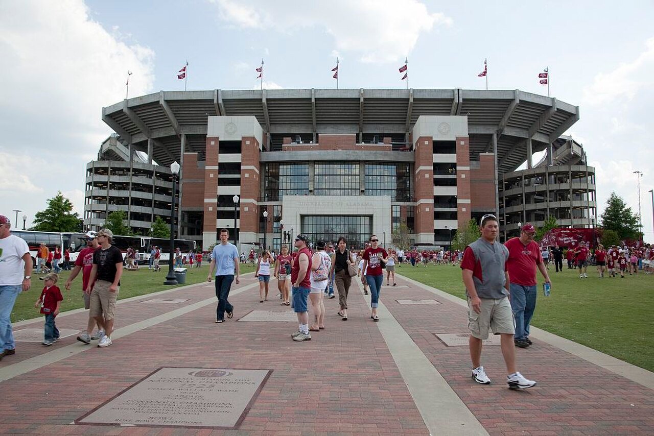 Bryant-Denny Stadium in Tuscaloosa in April 2010. File photograph.