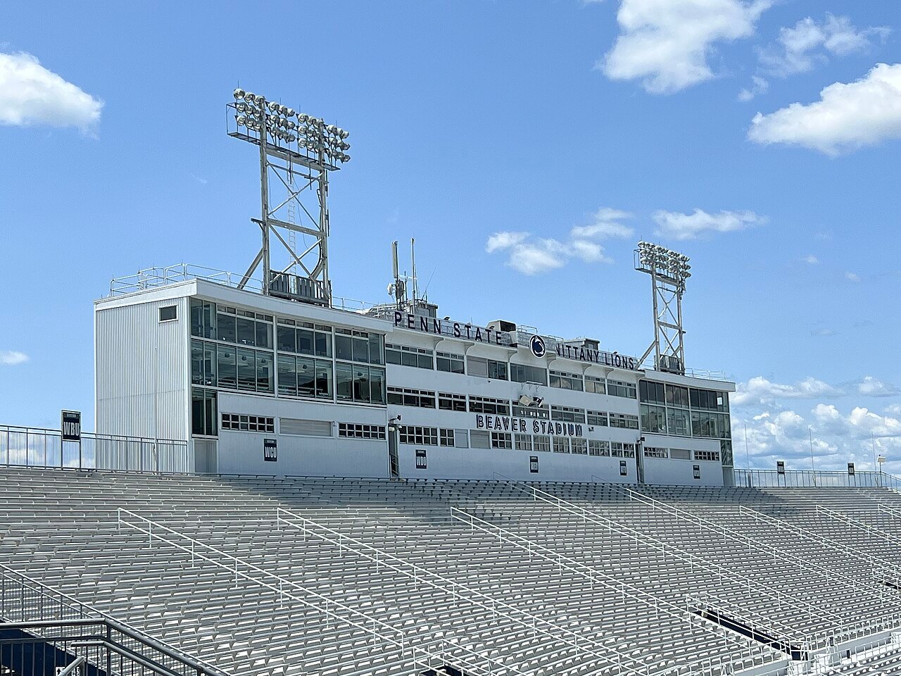 Beaver Stadium at Penn State in July 2023.