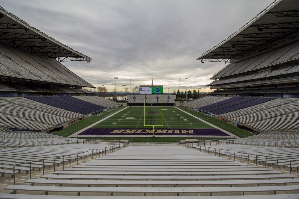 Husky Stadium in Seattle in March 2016.
