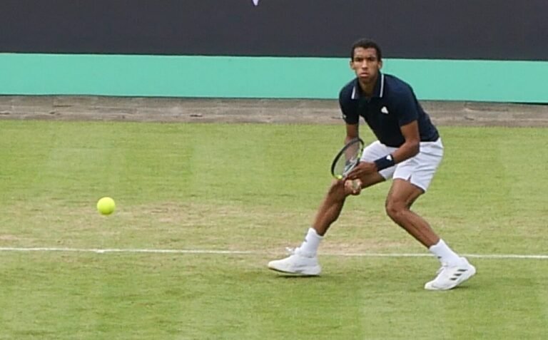 Félix Auger-Aliassime at the Libéma Open in June 2026.