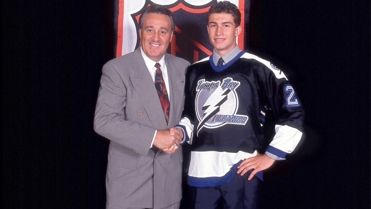 Draft-day handshake.