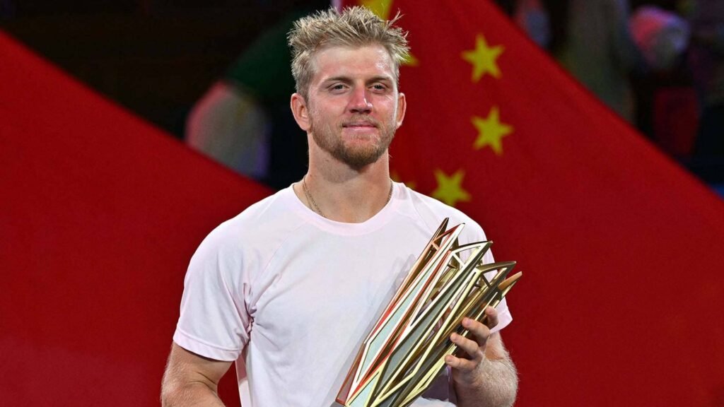 Alejandro Davidovich Fokina at the 2026 Rolex Shanghai Masters.